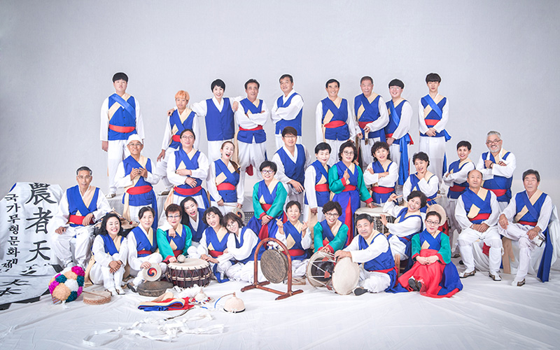 사천면 농악대
